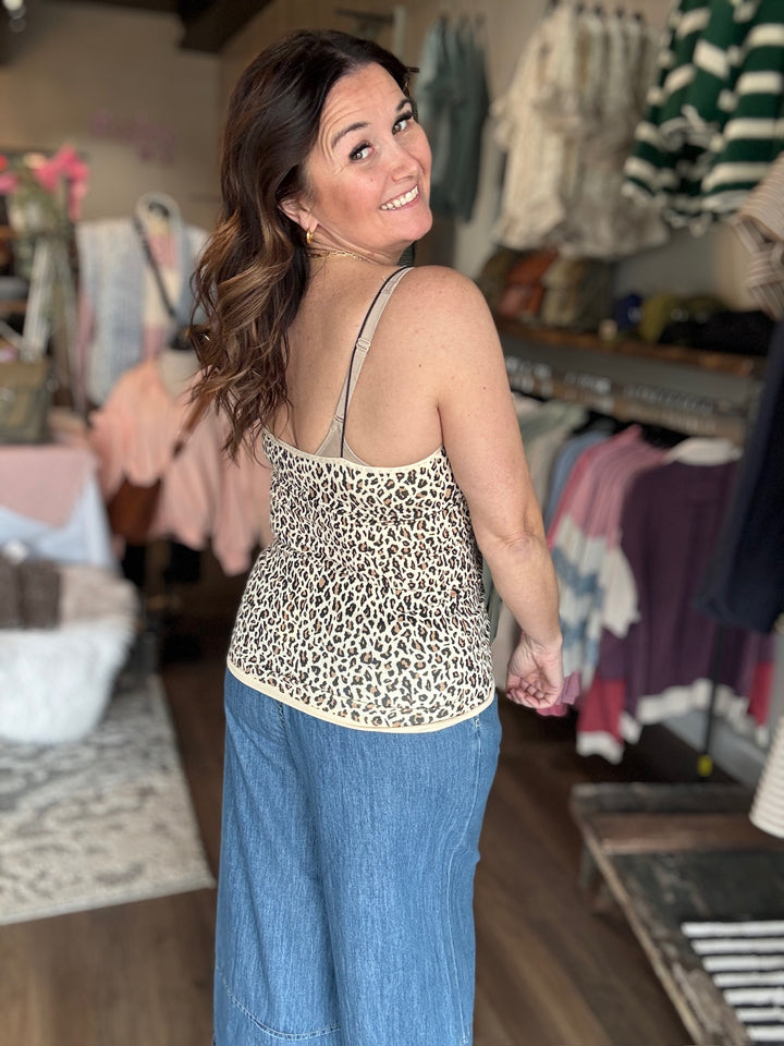 Seamless Leopard Tank Top