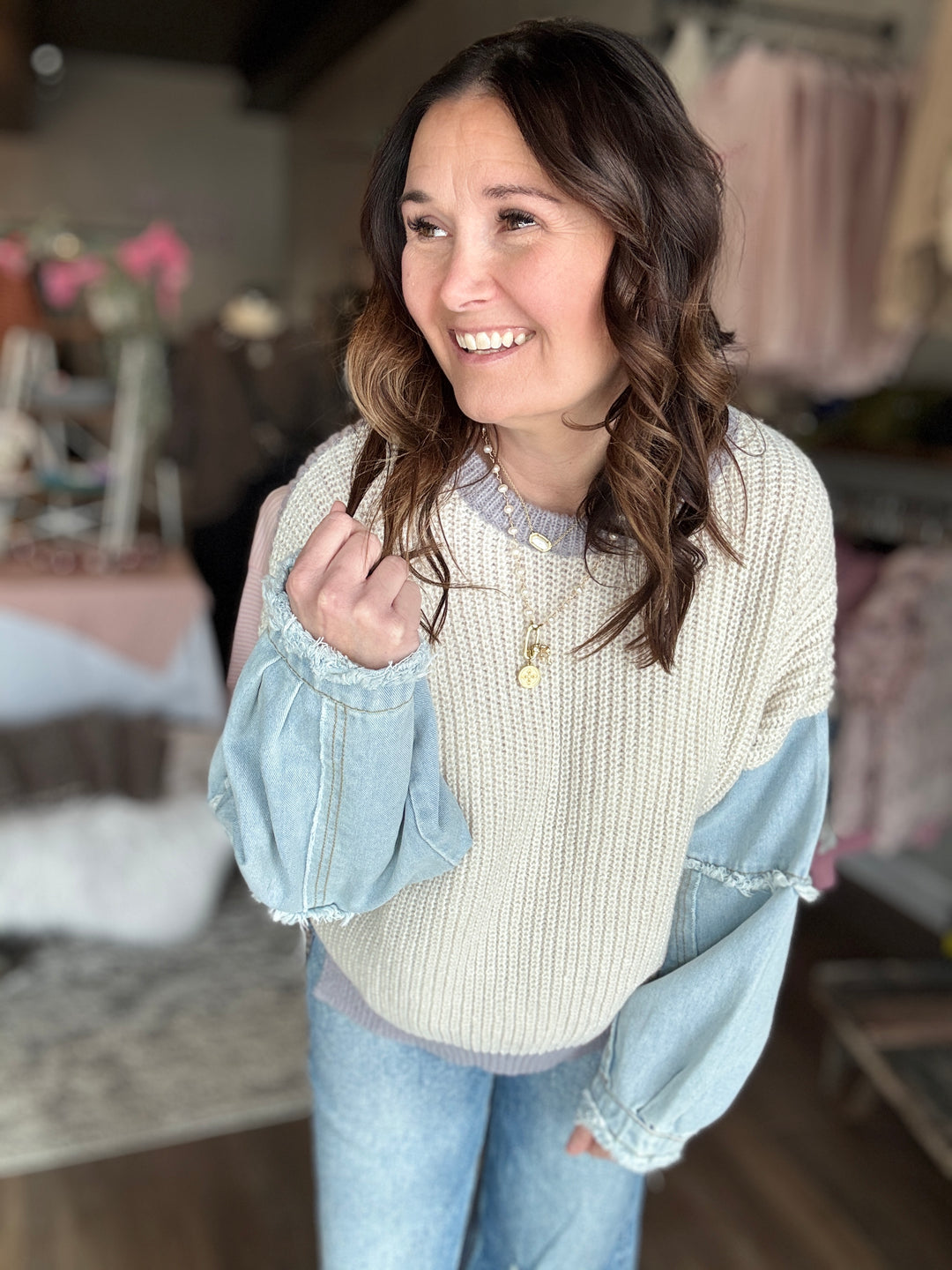 Denim Days Sweater