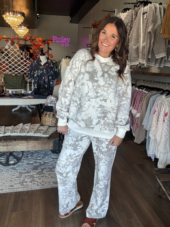 Fall Floral cozy Sweatshirt