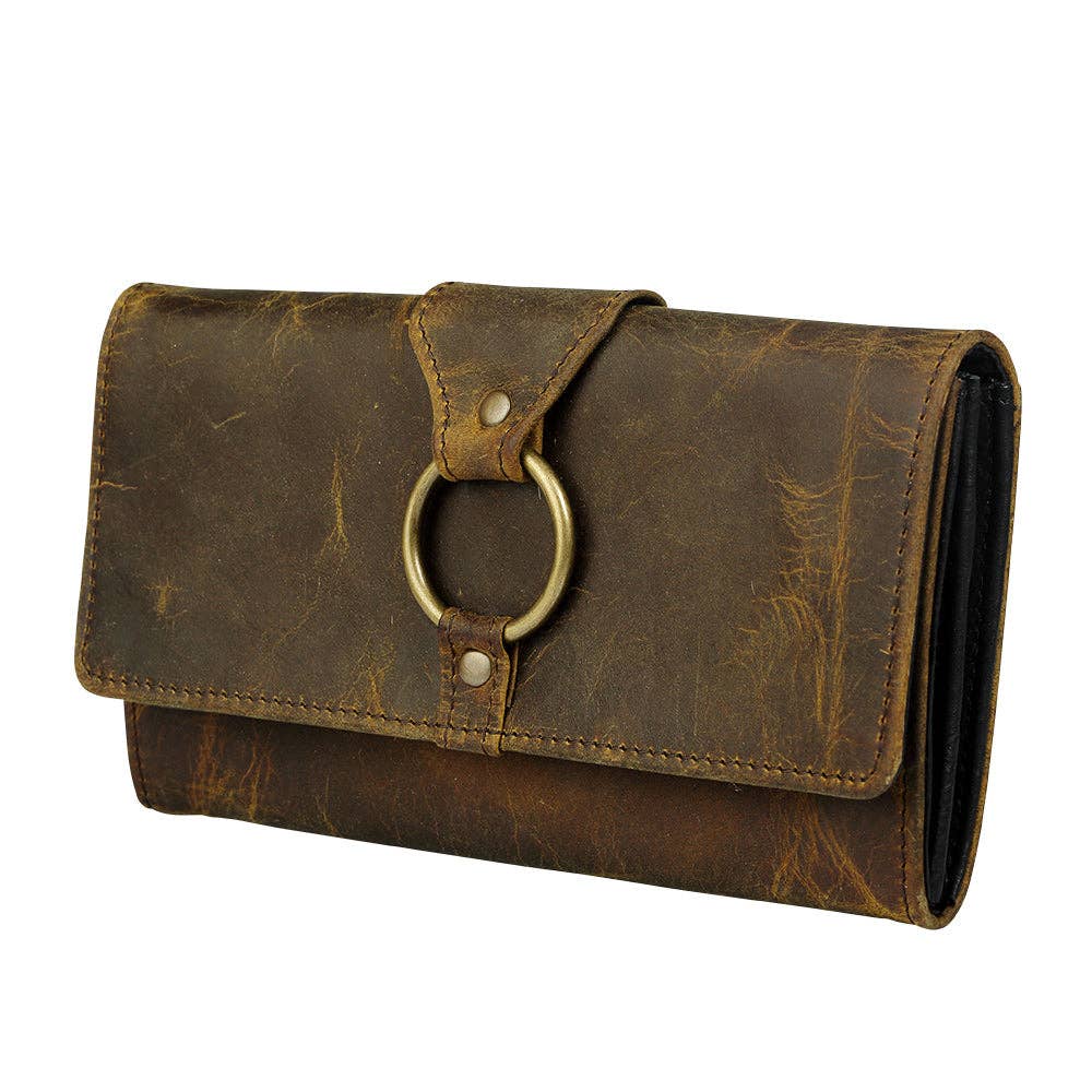 Leather Bag & Wallet Duo