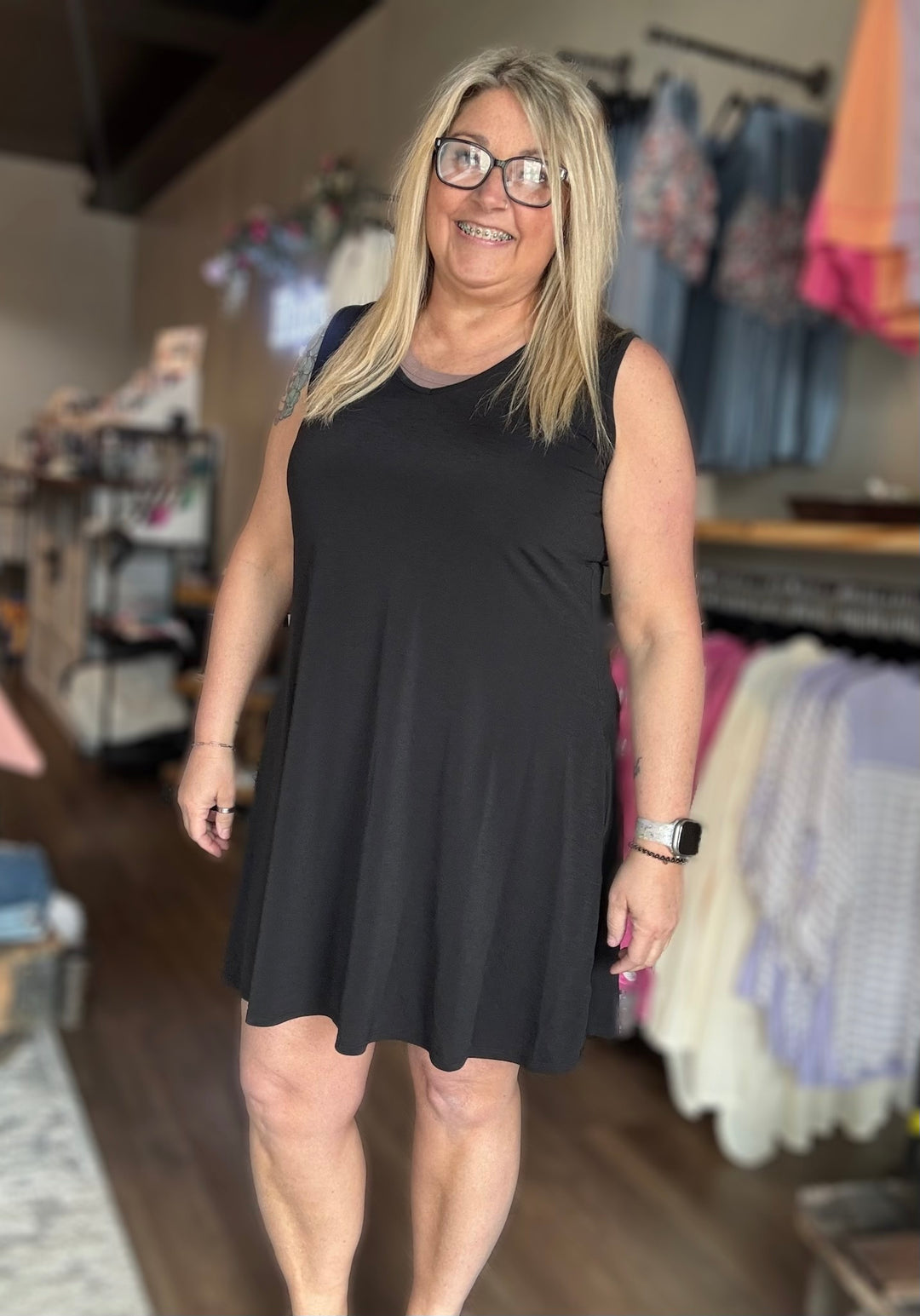 Black Mini Dress