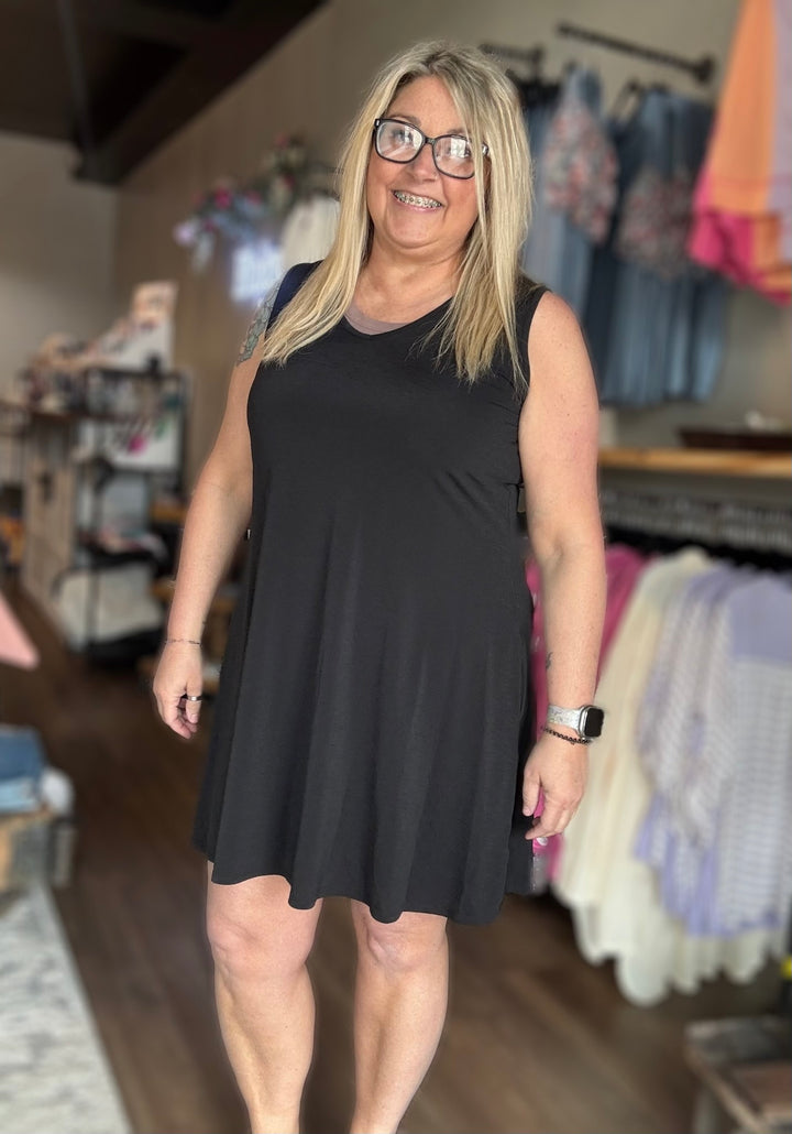 Black Mini Dress