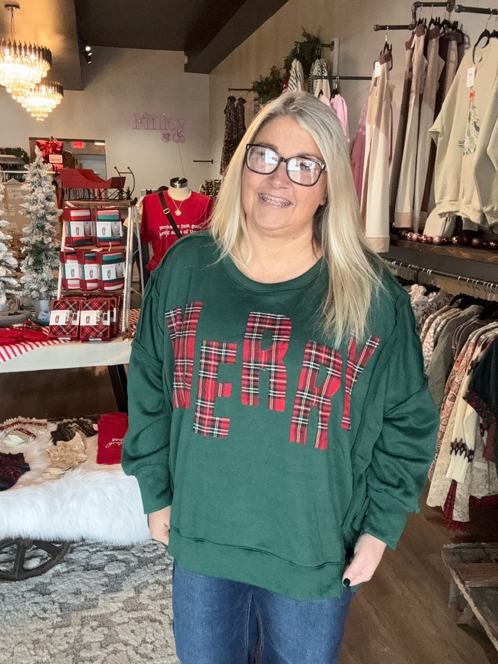 Merry Green Sweatshirt