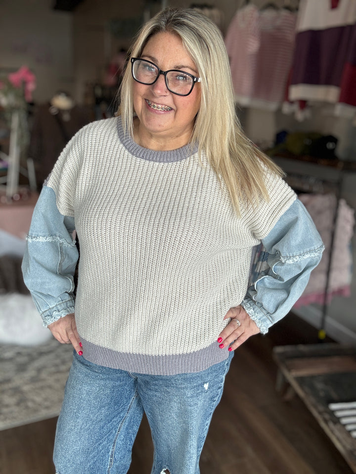 Denim Days Sweater