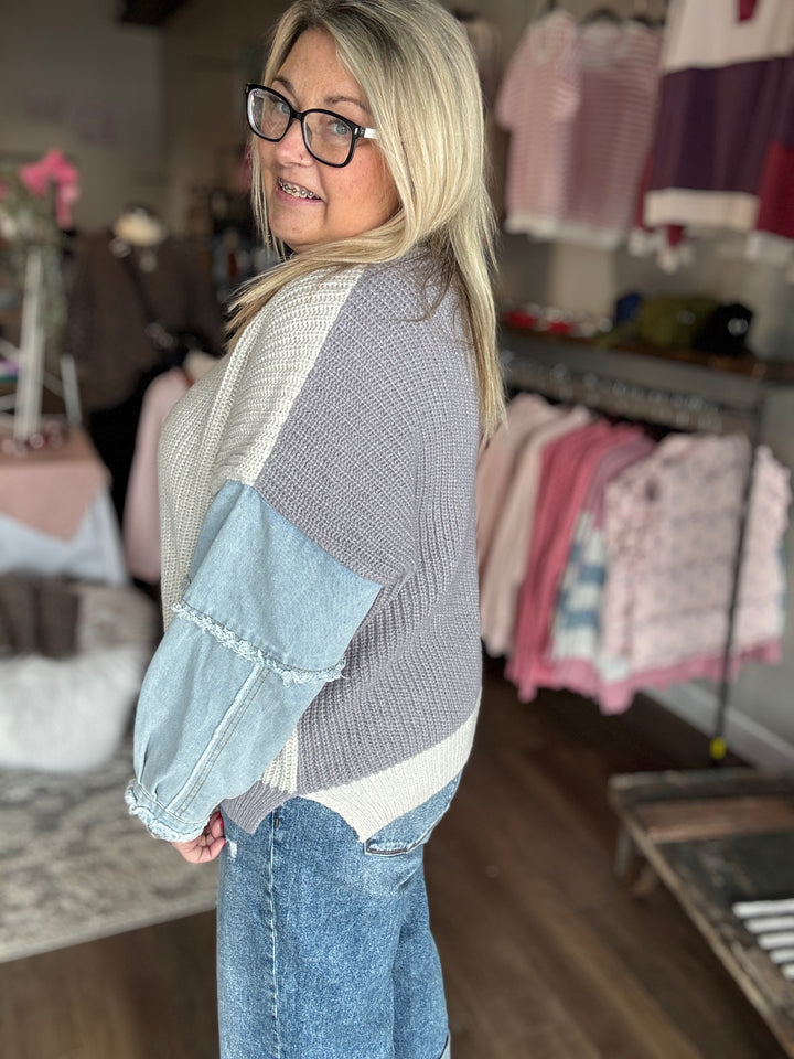 Denim Days Sweater