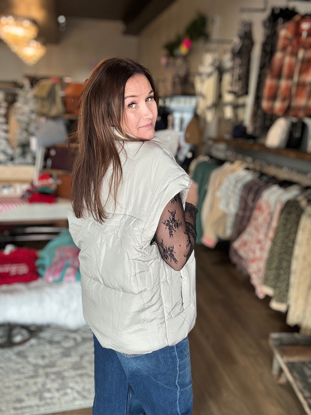 Oversized Puffer Vest