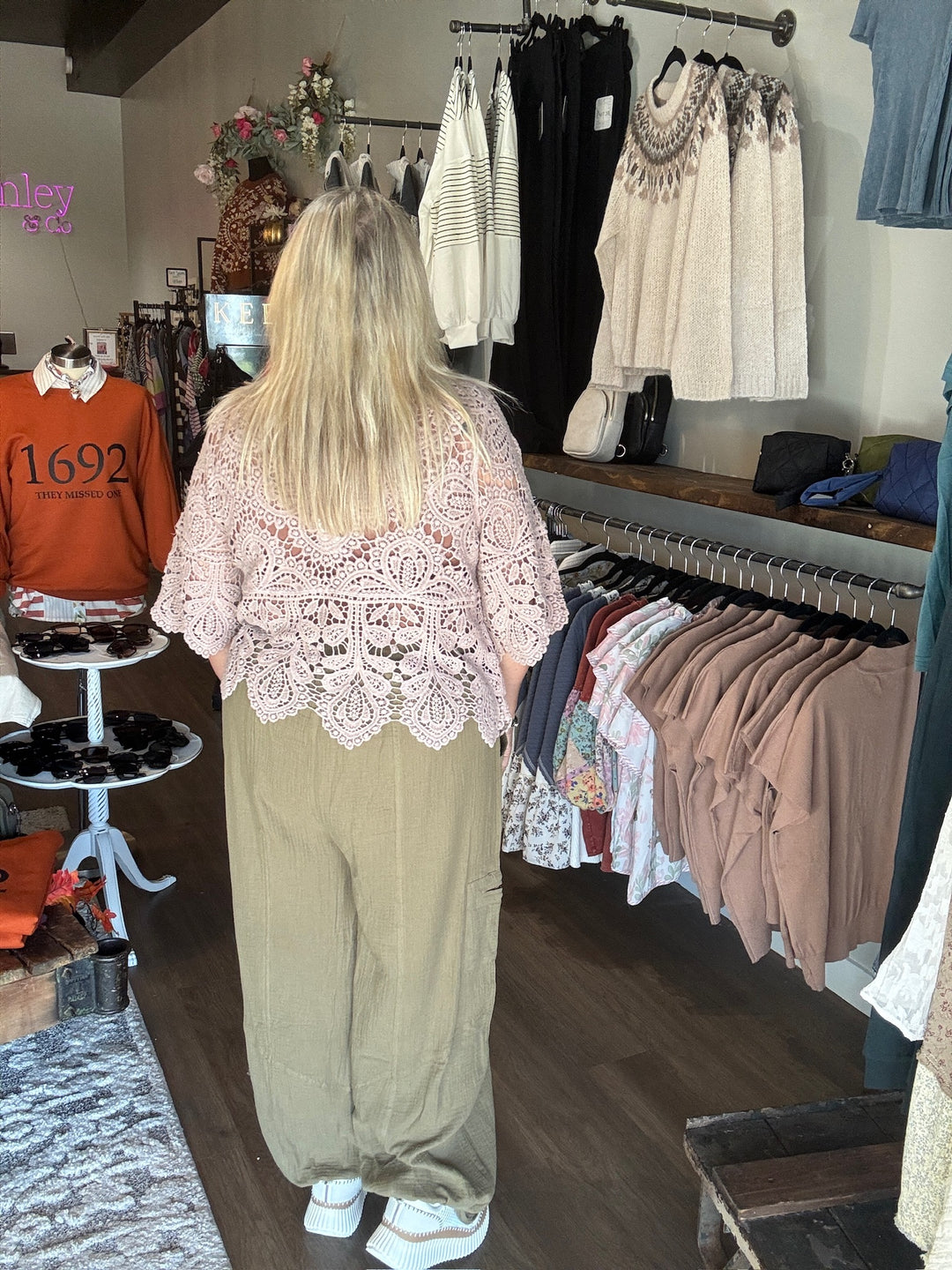 Olive Jogger Harem Drawstring Pants