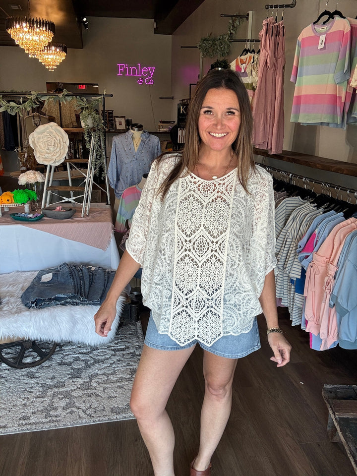 Crochet Lace Summer Top