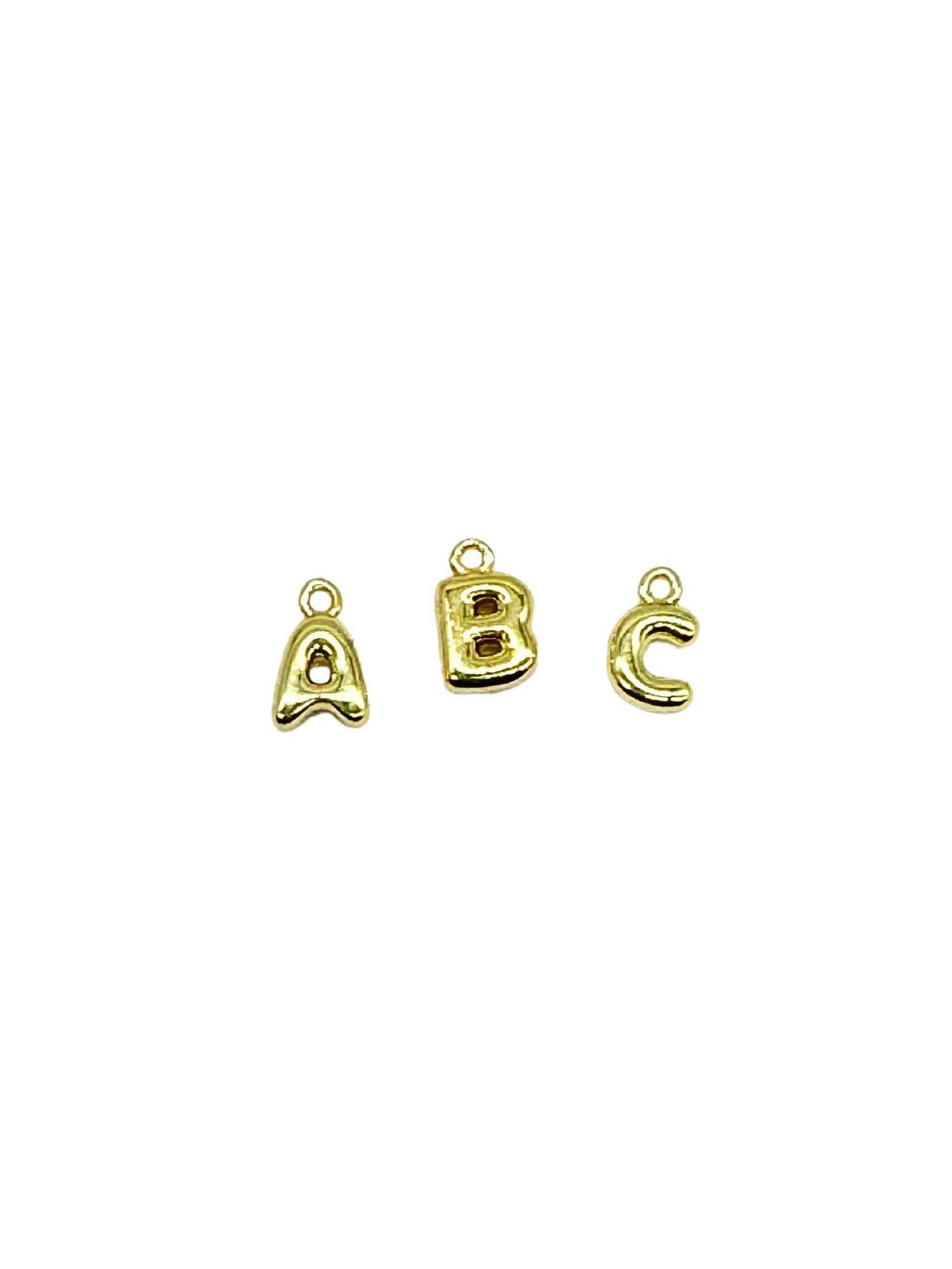 Gold Bubble Letters