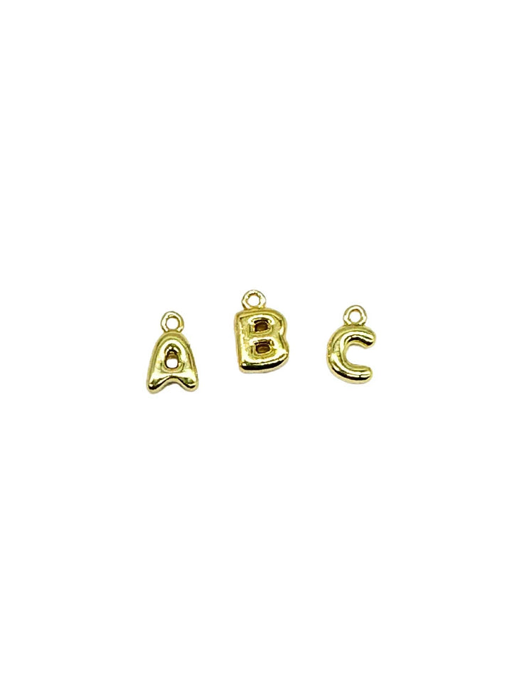 Gold Bubble Letters