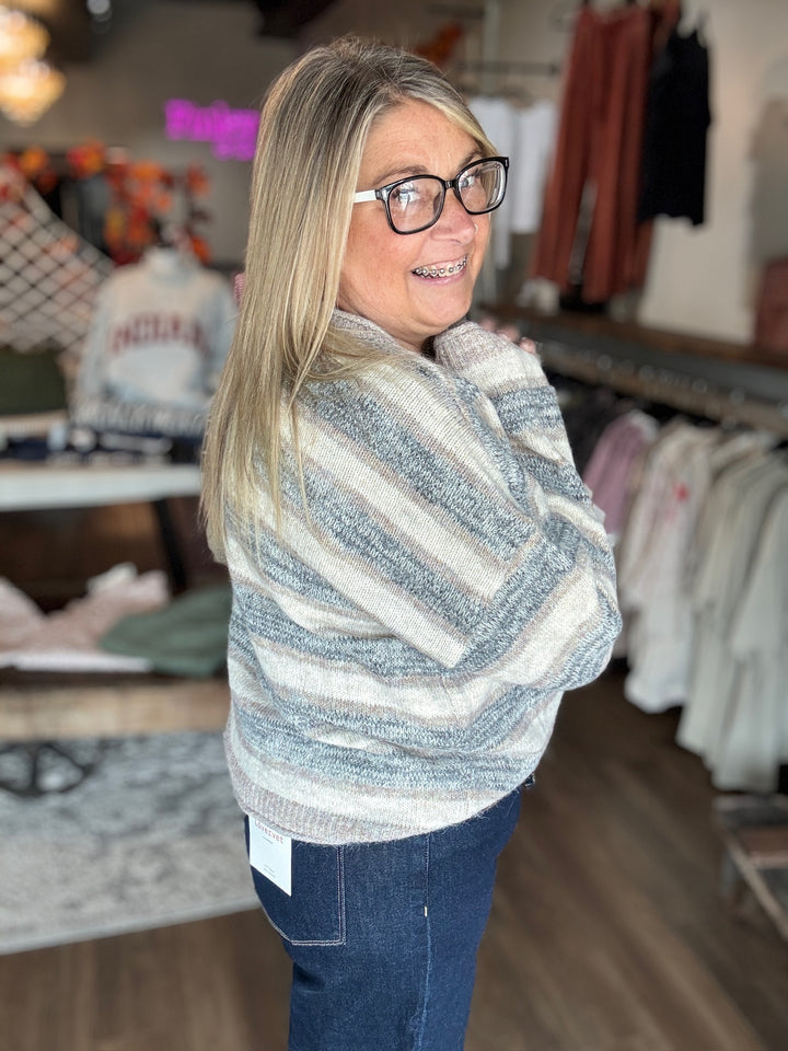 Simply Striped Fall Sweater
