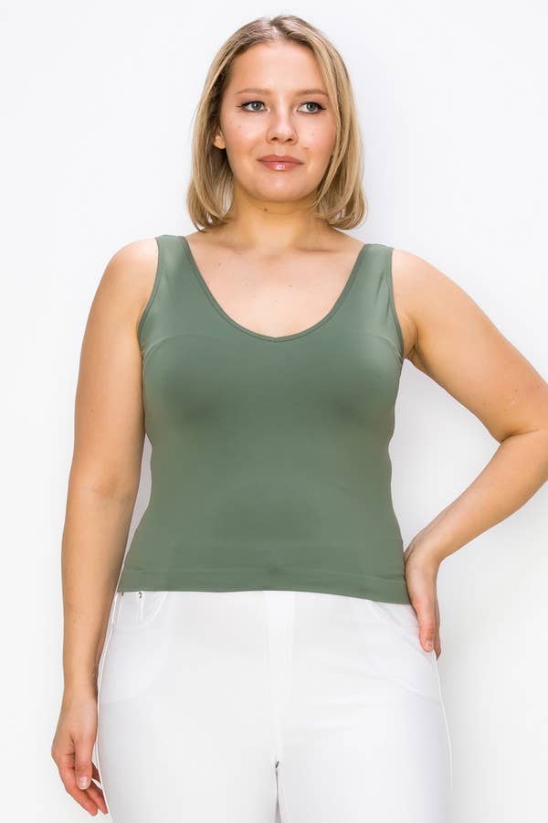 Hip Length Reversible Tank