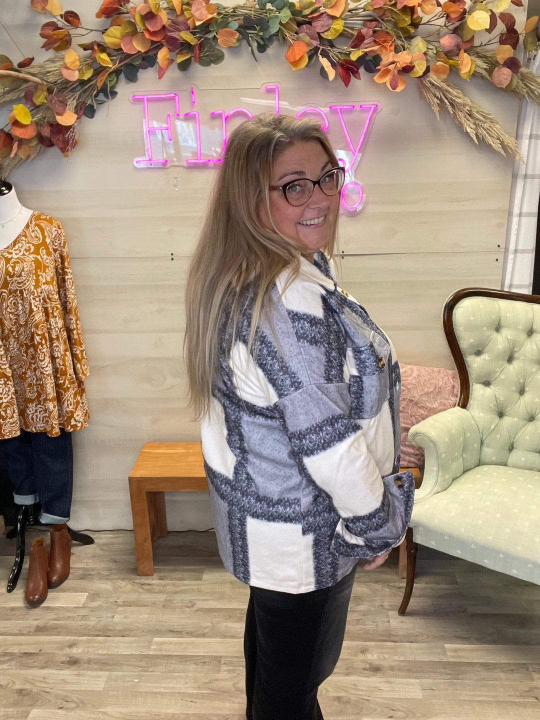 Casual Plaid Shacket