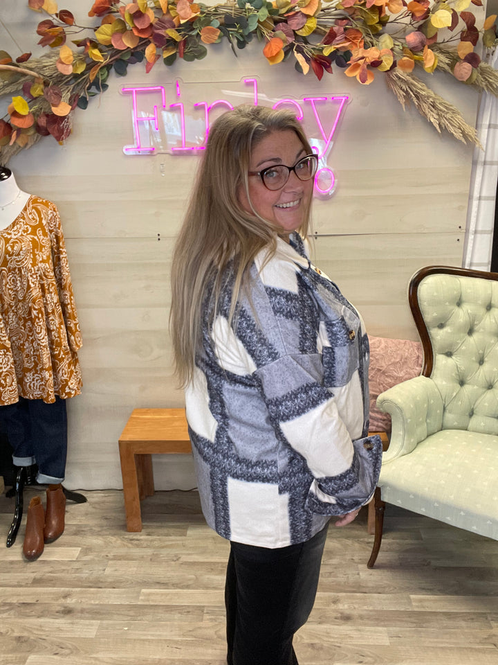 Casual Plaid Shacket