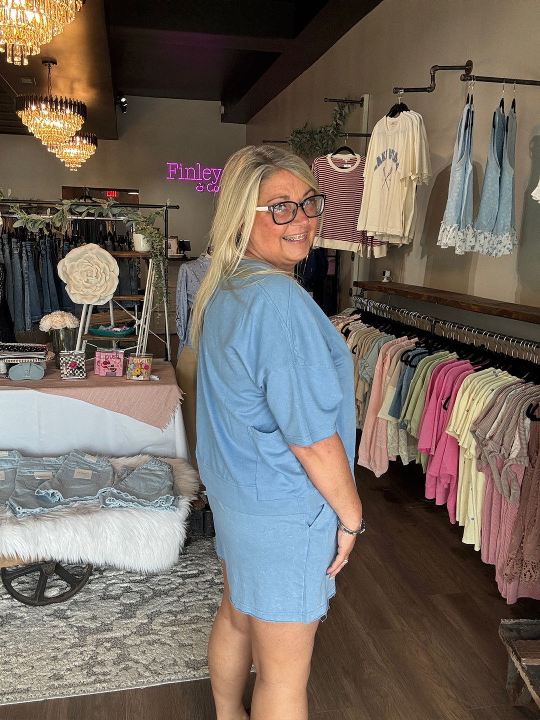 Mineral Wash Casual Summer Set
