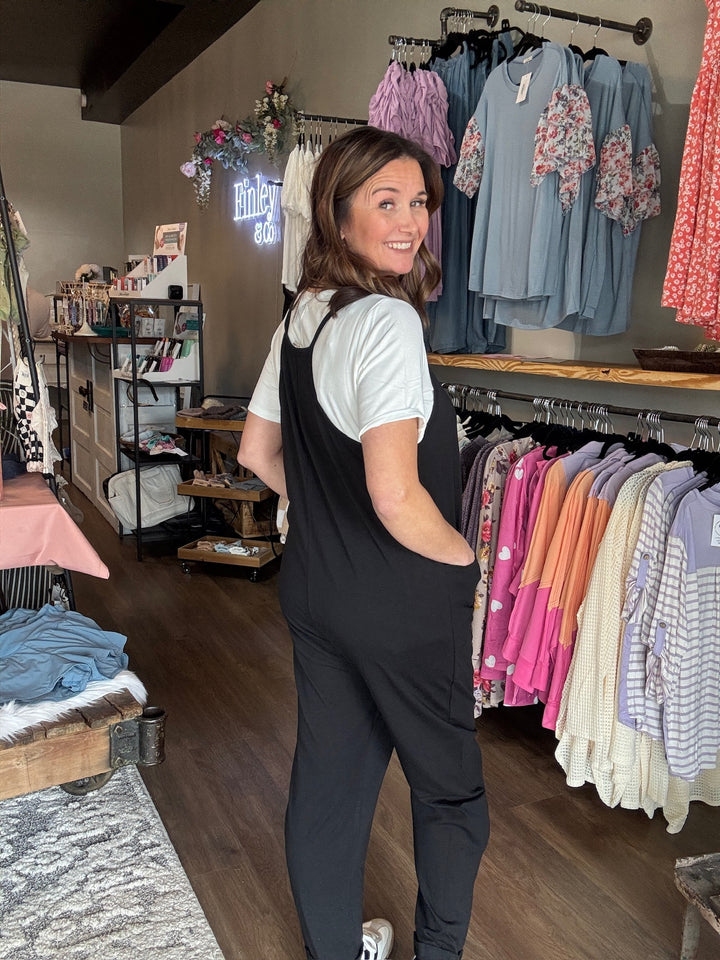Drop Cotton Jumpsuit