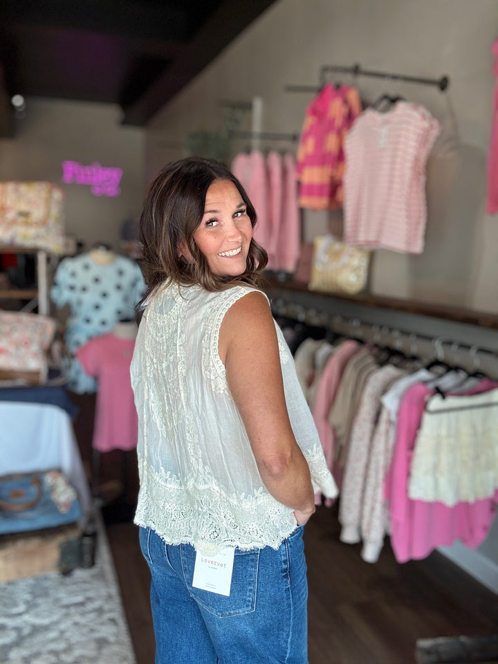 Boho Babe Lace Top