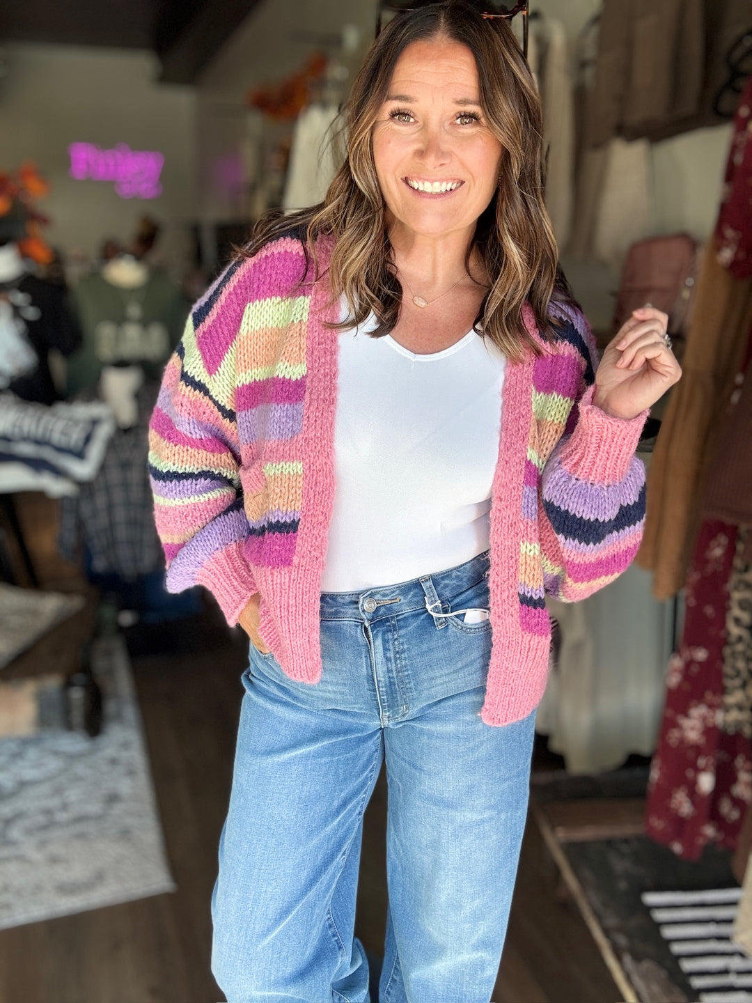 The Fall Sunset Cardigan