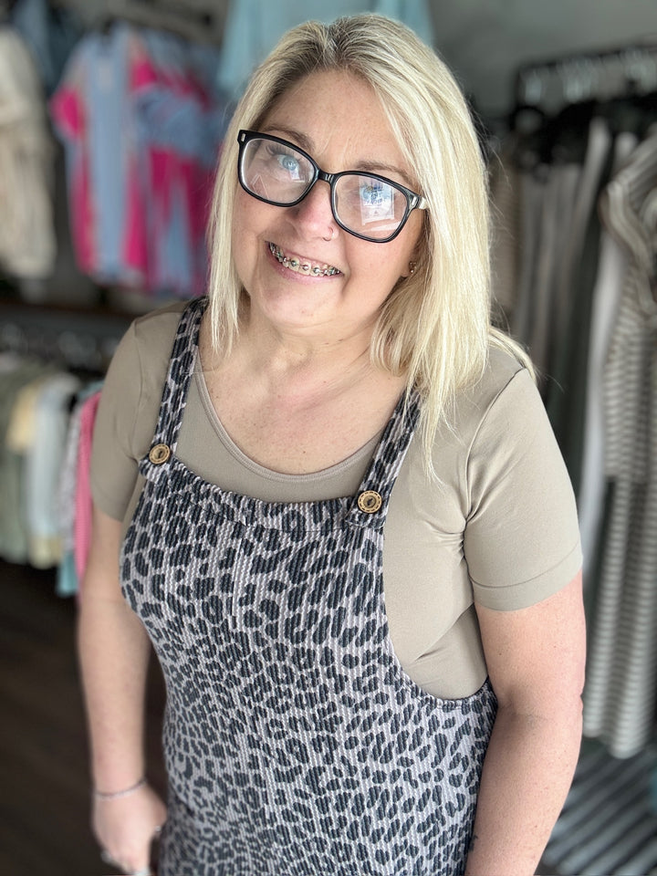 Wild Side Leopard Print Jumpsuit