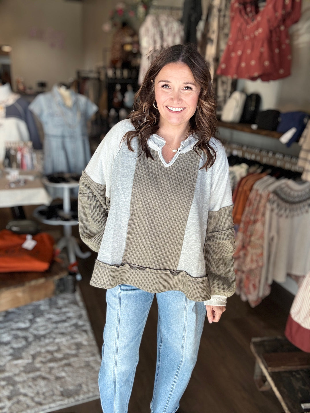 POL Everyday Fall Top