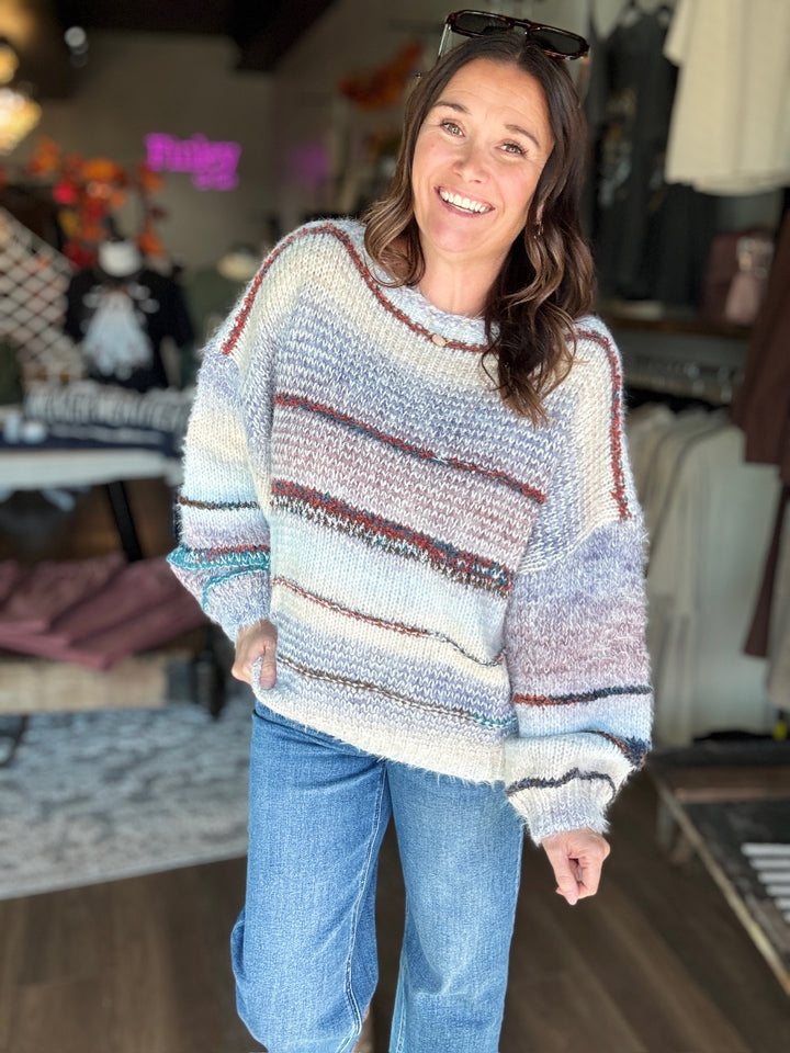 Fireside Striped Sweater