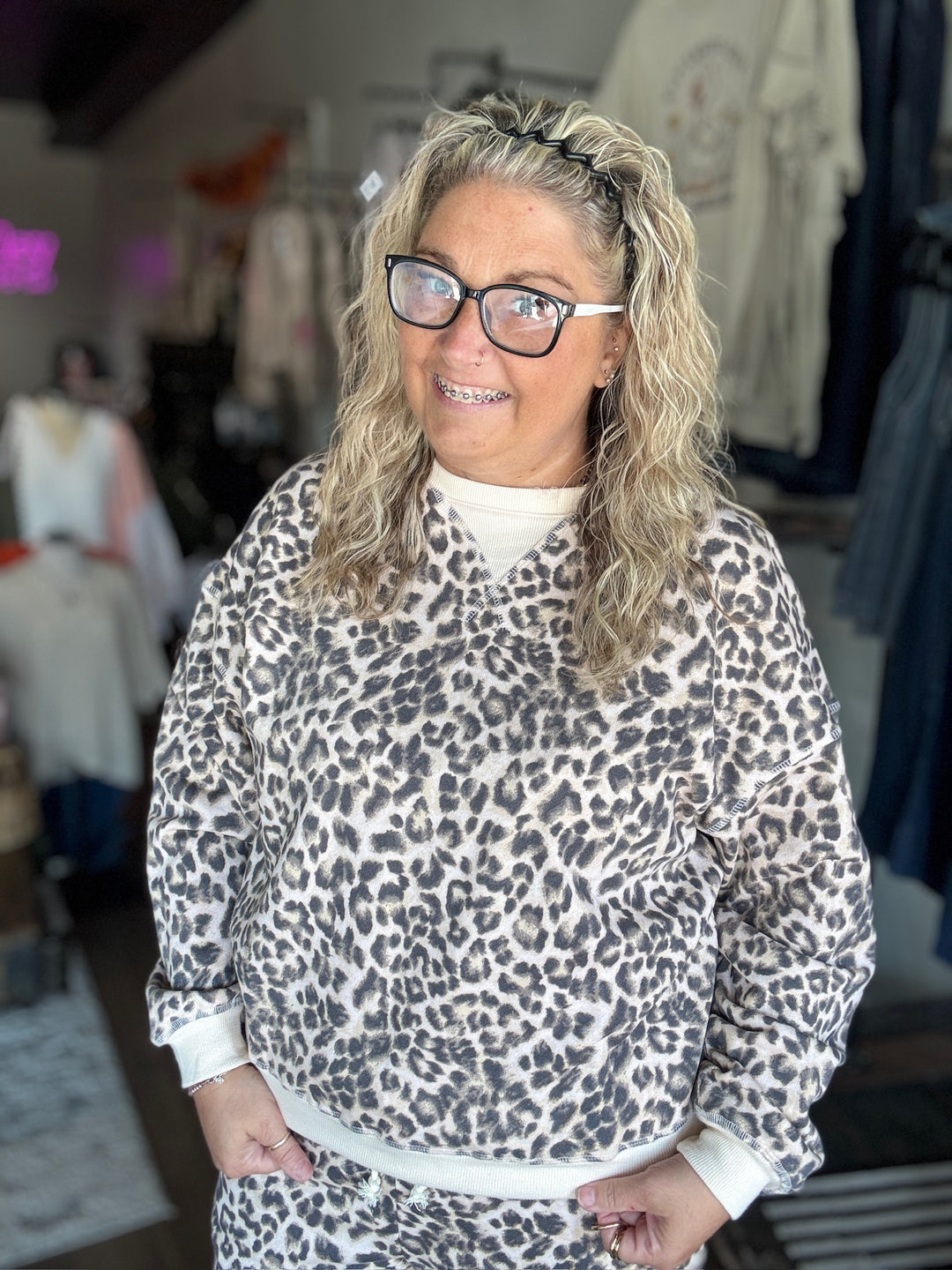Wild Side Cozy Sweatshirt