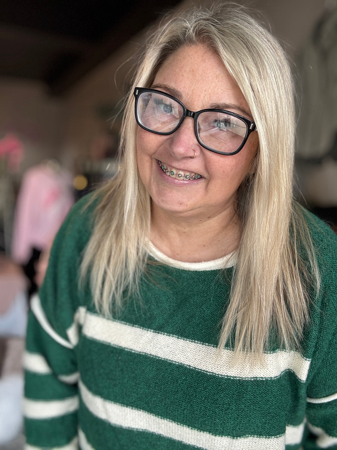 Lucky You Striped Sweater