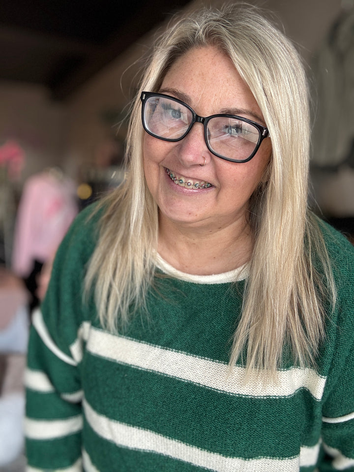 Lucky You Striped Sweater