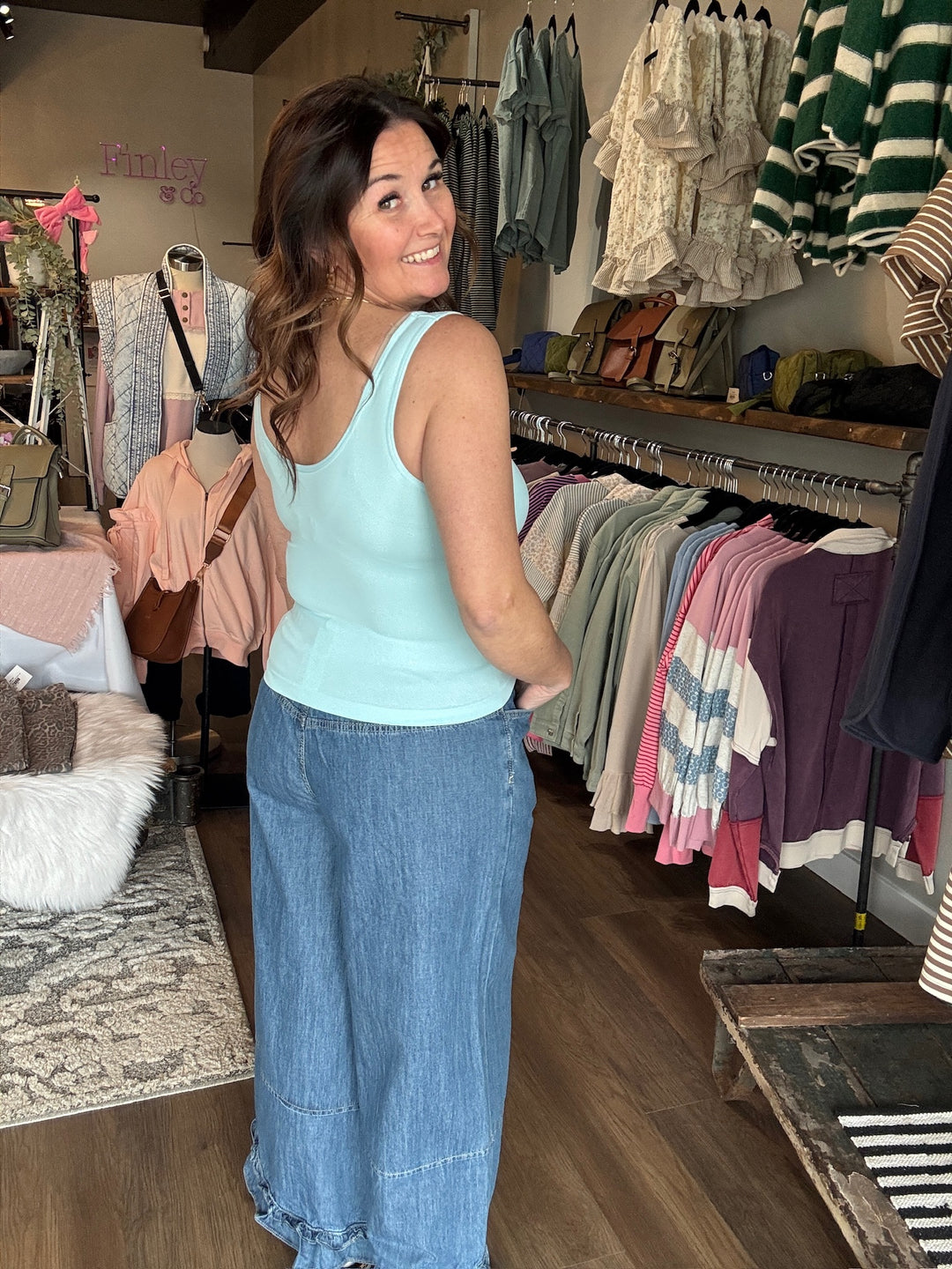 Hip Length Reversible Tank