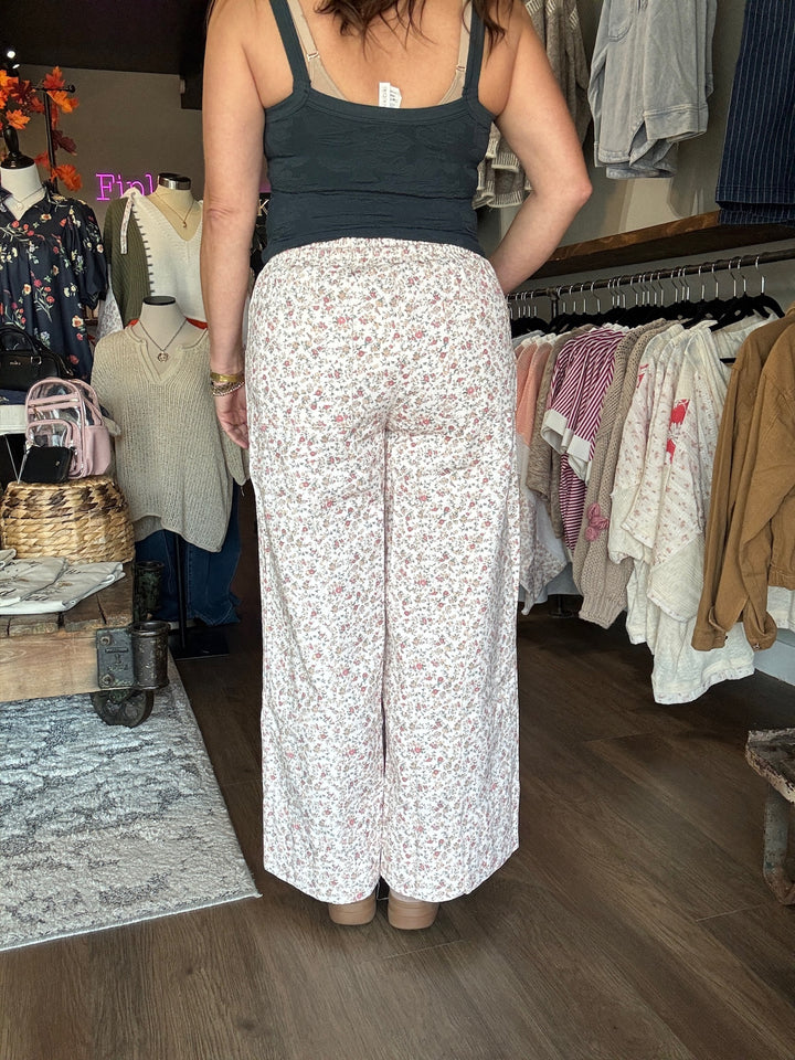 Sweet September Floral Pants