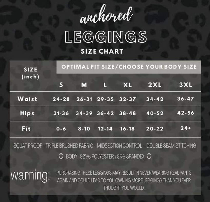 Anchored Arrows Luxe Lines Leggings - Capri Length