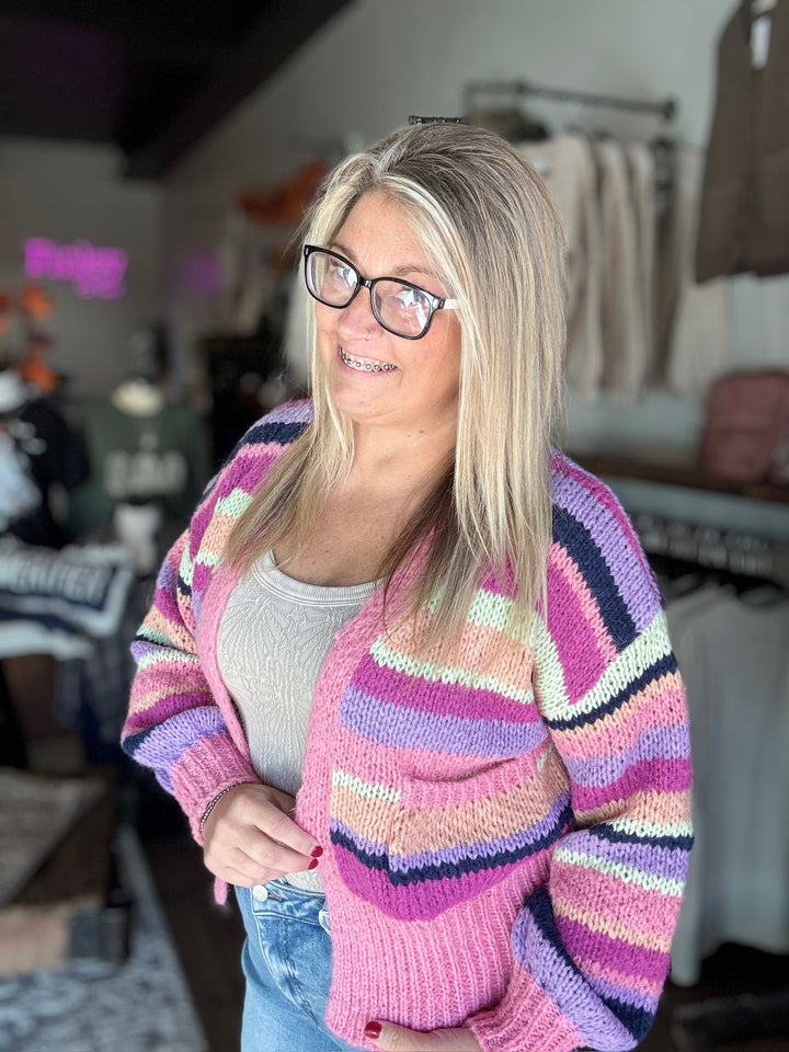 The Fall Sunset Cardigan