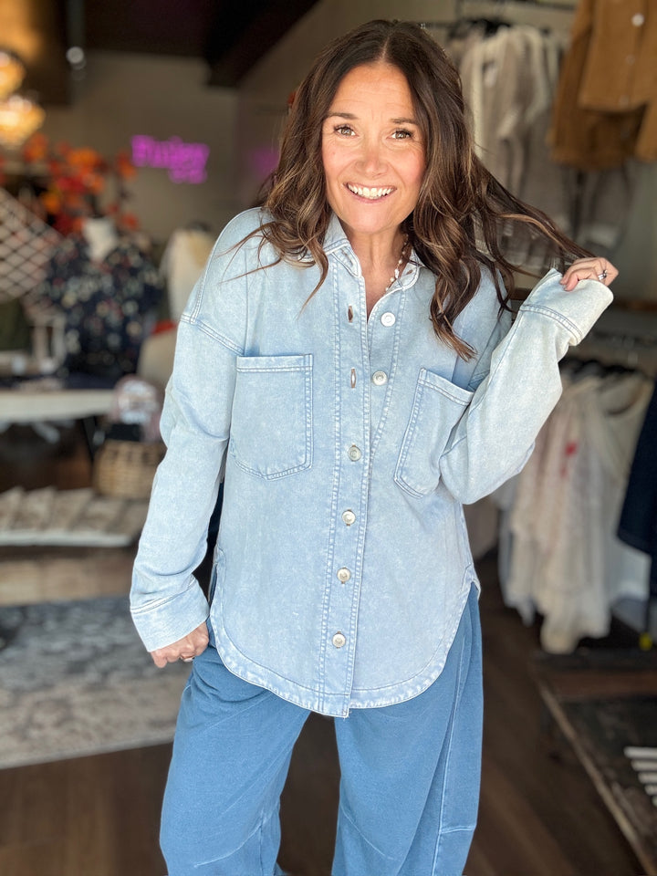 Cozy Country Knit Shacket