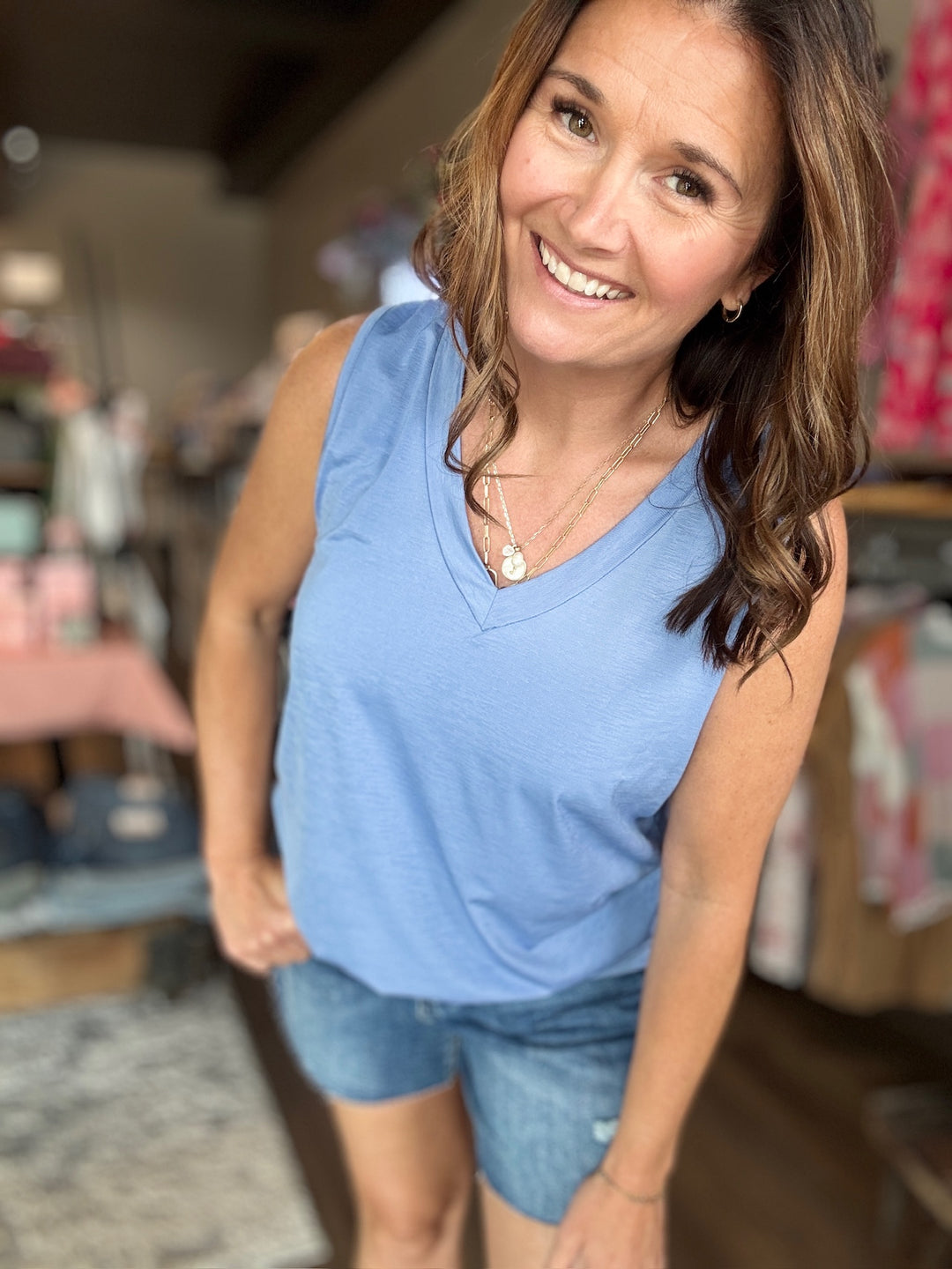 The Perfect V Neck Tank