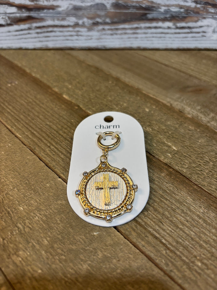 Cross Bag Charm