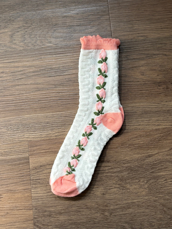 Spring Floral Socks