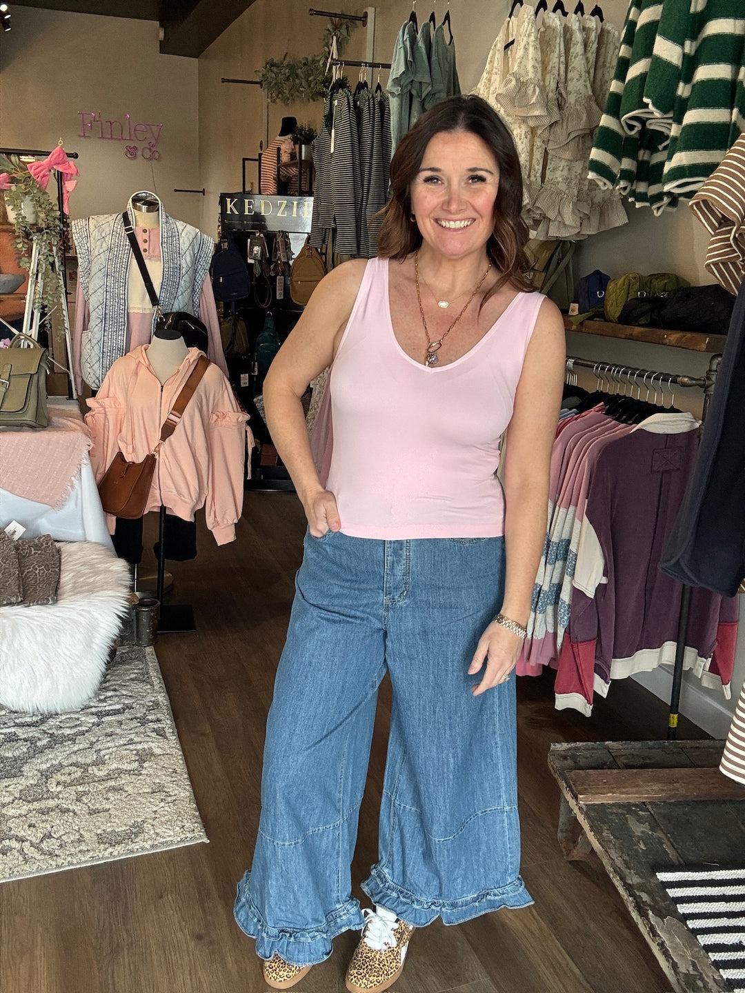 Hip Length Reversible Tank