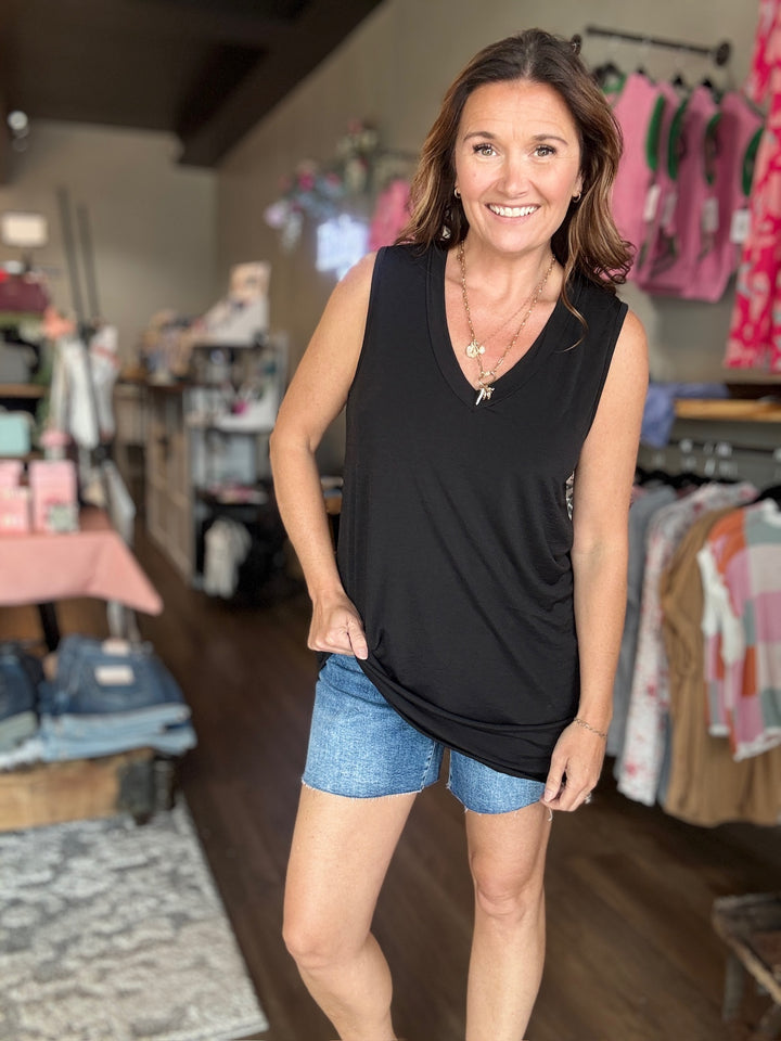 The Perfect V Neck Tank