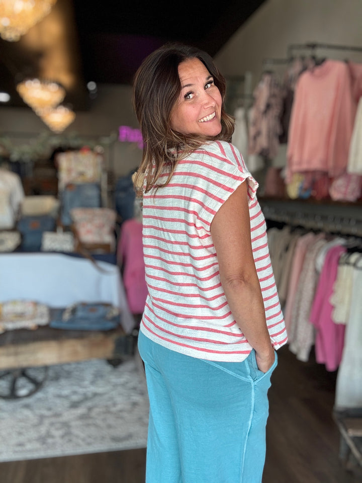 Summer Simple Striped Tee