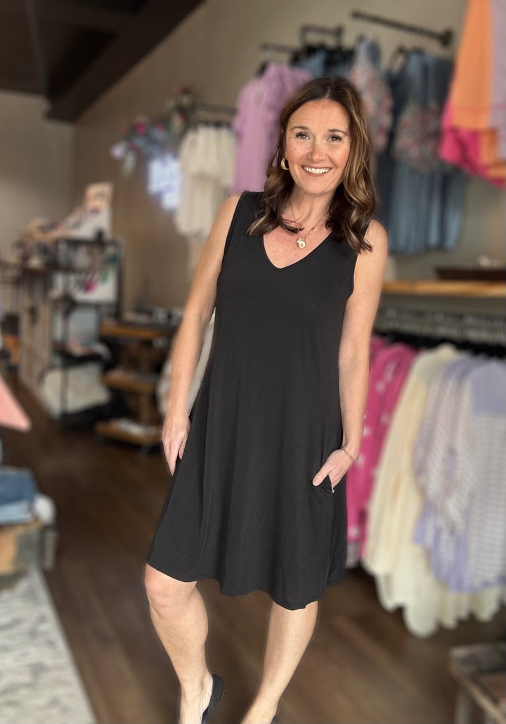 Black Mini Dress