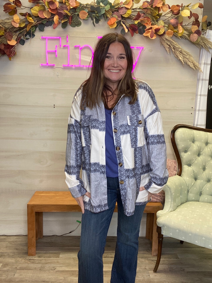 Casual Plaid Shacket