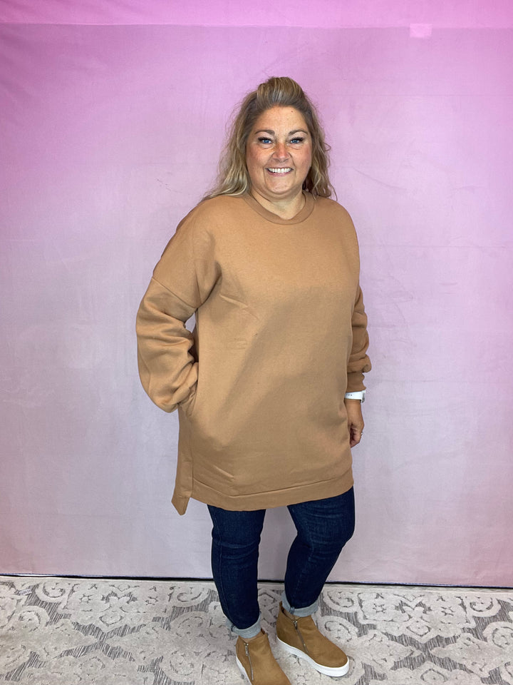 Fall Sweatshirt Dress