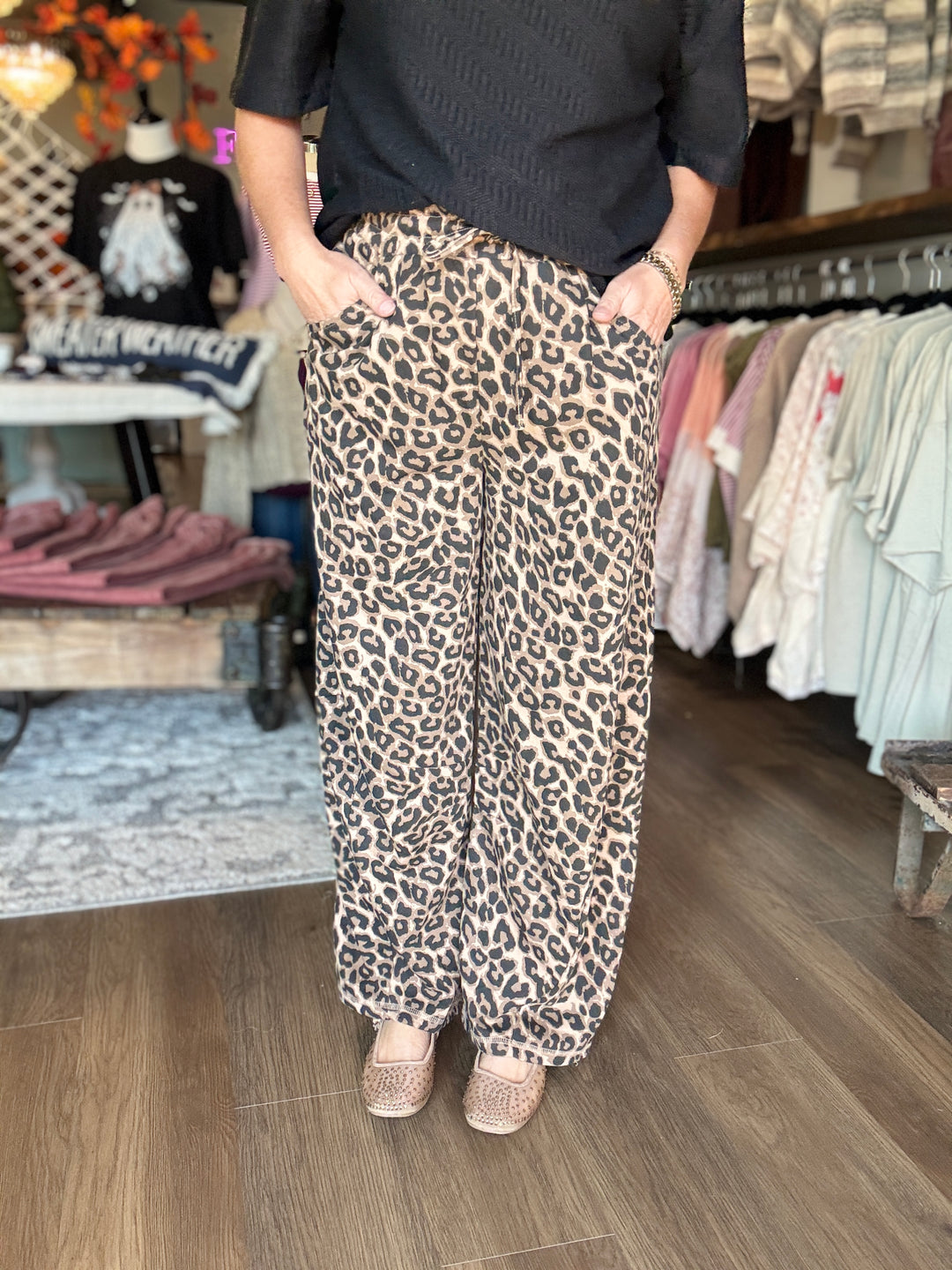Falling Wild Barrel Pants