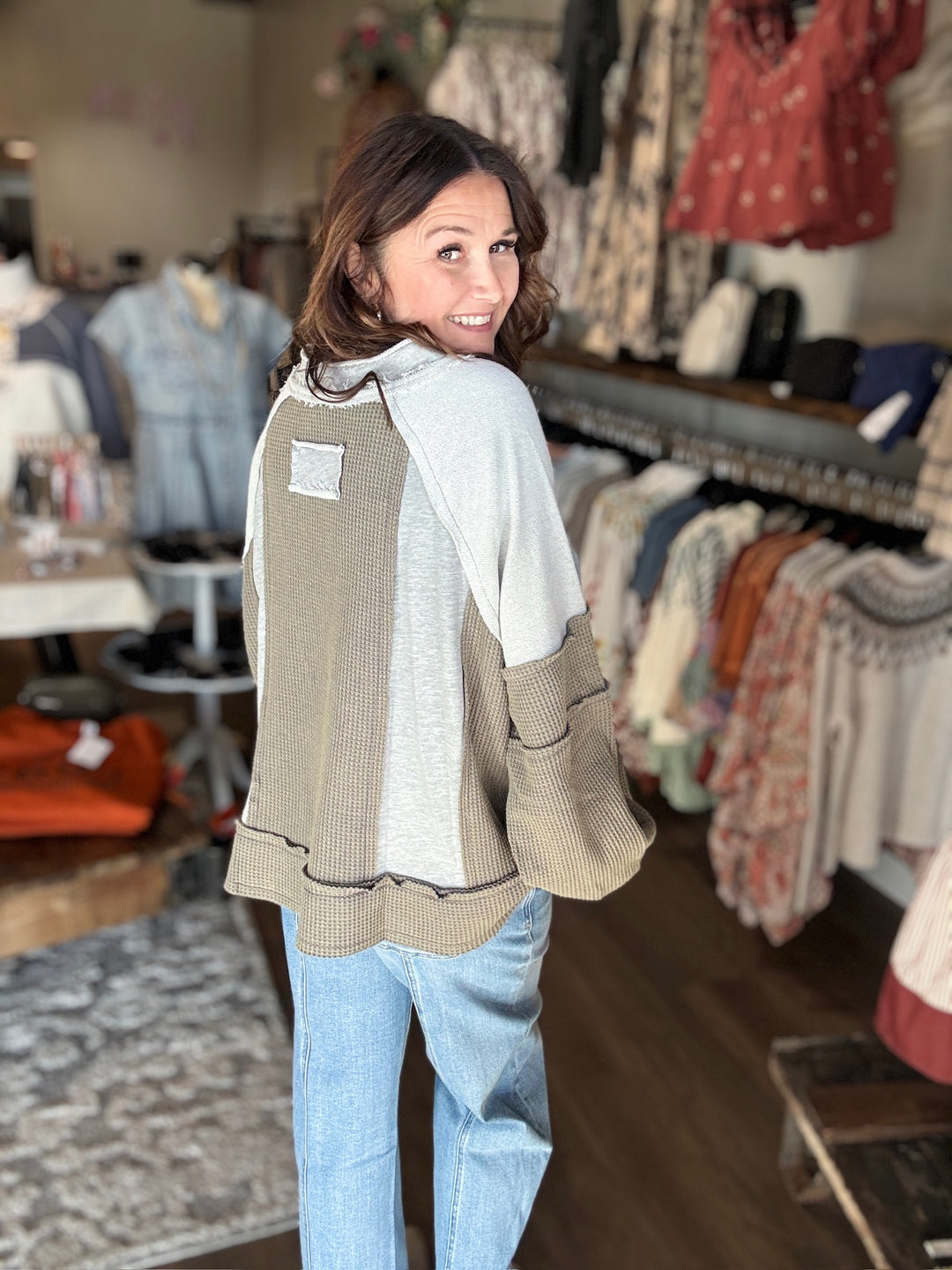 POL Everyday Fall Top