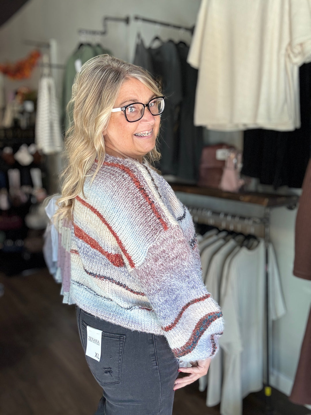 Fireside Striped Sweater