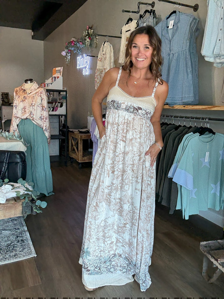 Summer Floral Maxi Dress