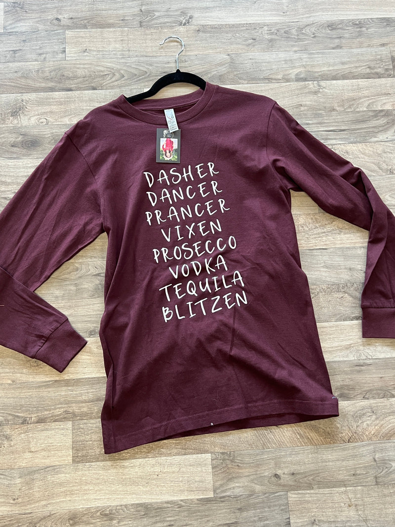 Drunk Reindeer Top *Special*