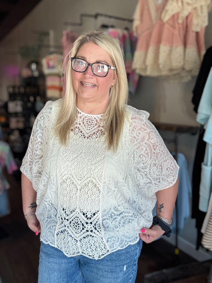 Crochet Lace Summer Top