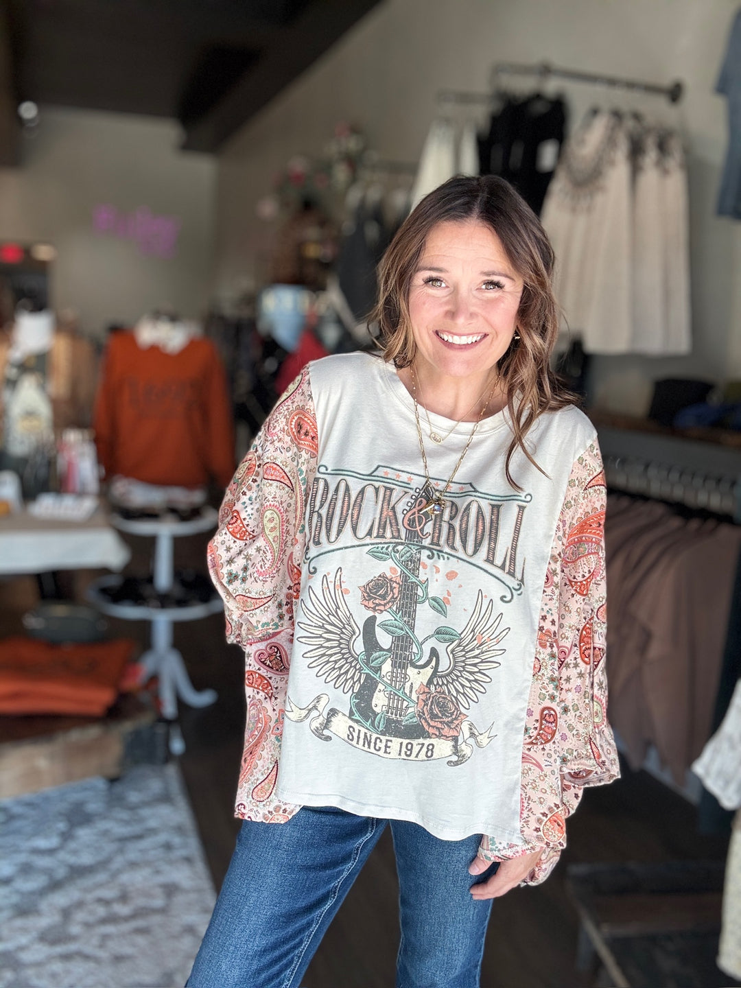 Rock & Roll Boho Tee