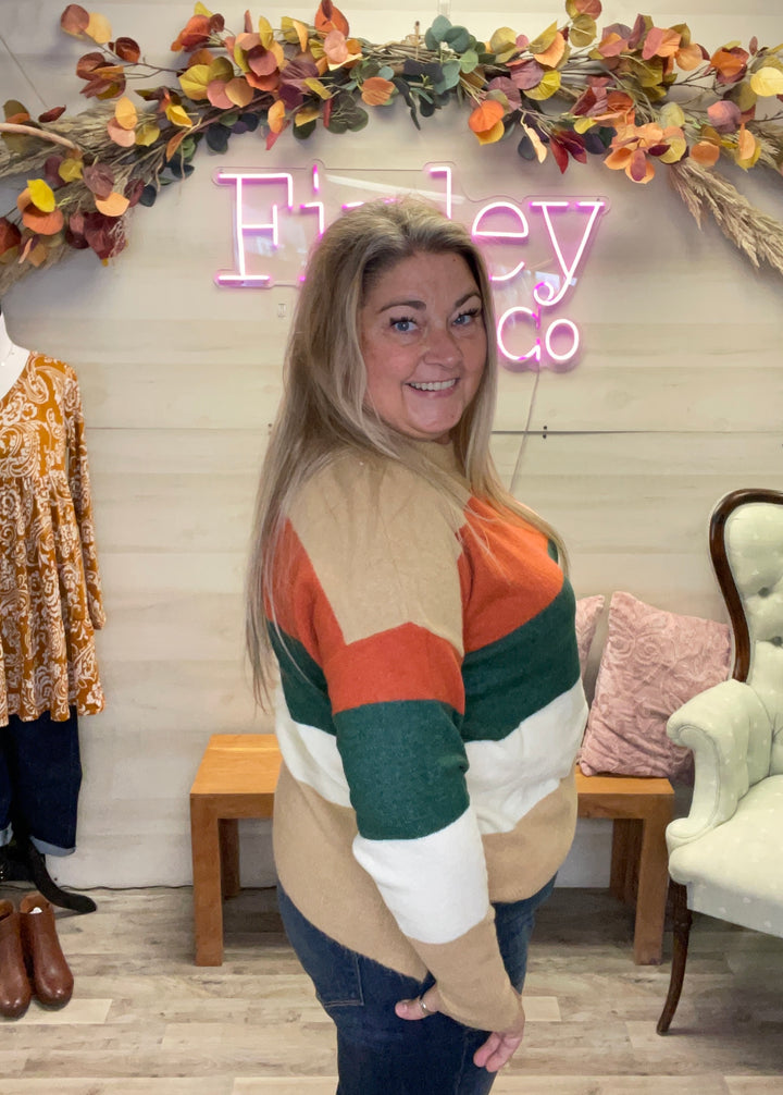 Autumn Leaves Sweater